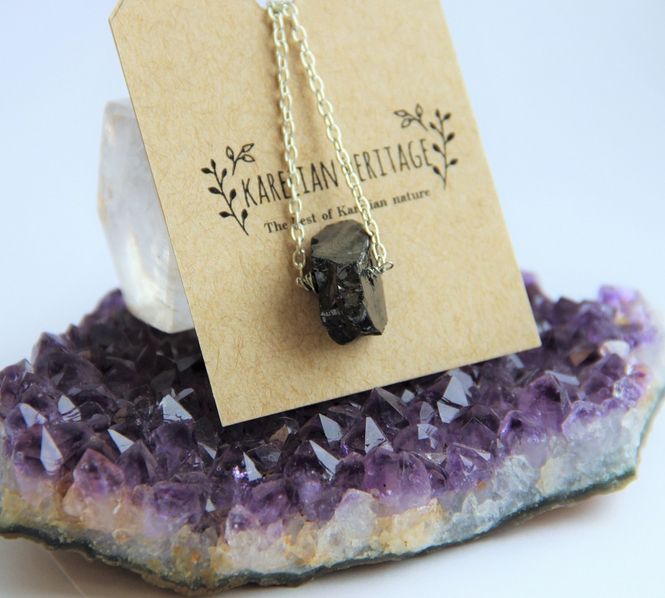 Hovedbilde Shungite necklace on a chain ...