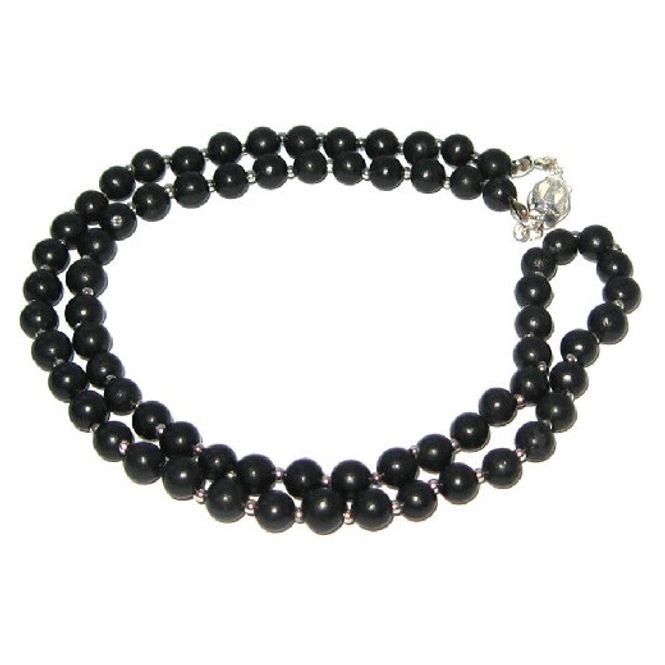 Hovedbilde Shungite neclace with 70 ...