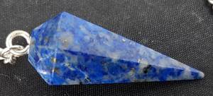 Hovedbilde Pendel Lapis Lazuli fasettert ...