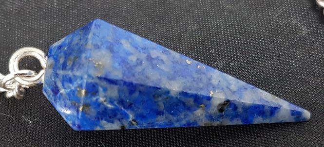 Hovedbilde Pendel Lapis Lazuli fasettert ...