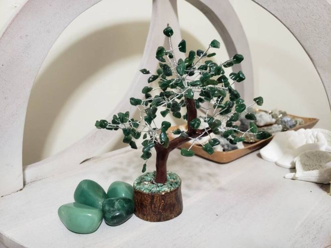 Hovedbilde Pengetre 300 Beads-green ...