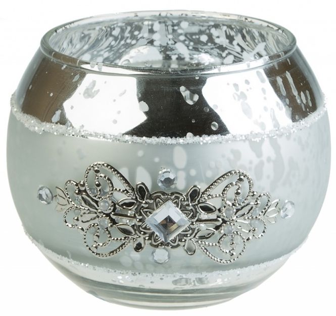Hovedbilde Deco telysholder rund med ...