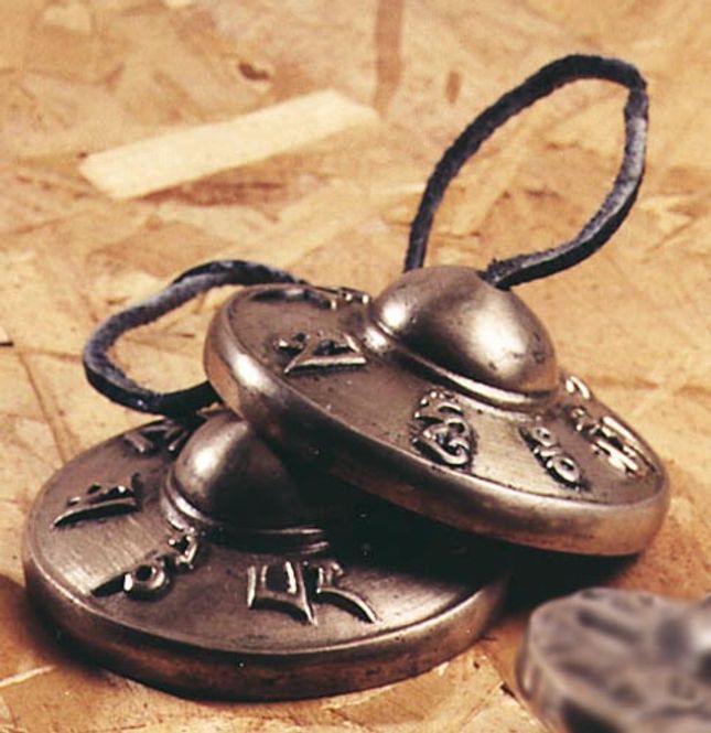 Hovedbilde Symbaler med mantra - tingsha ...