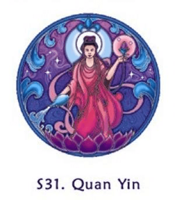 Hovedbilde Window Sticker Quan Yin