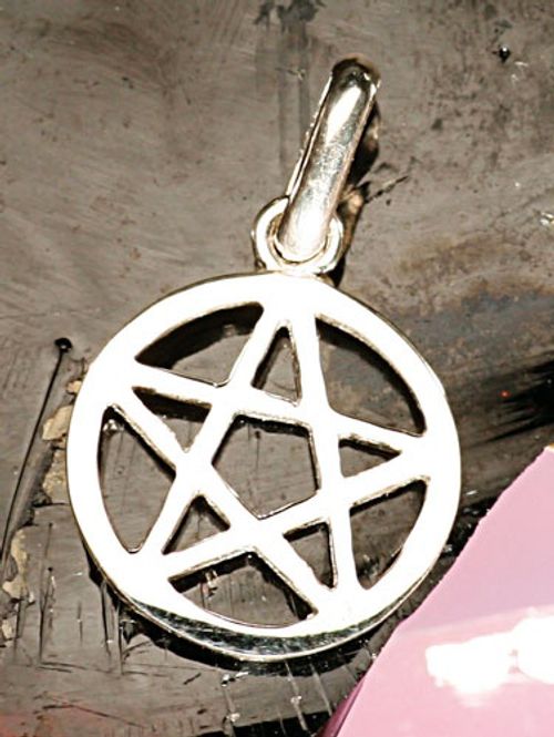 Hovedbilde Pentagram margined Pendant i ...