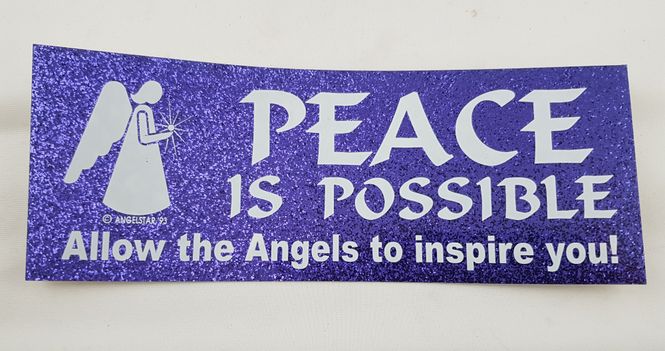 Hovedbilde Engel Bumperstickers - Peace ...