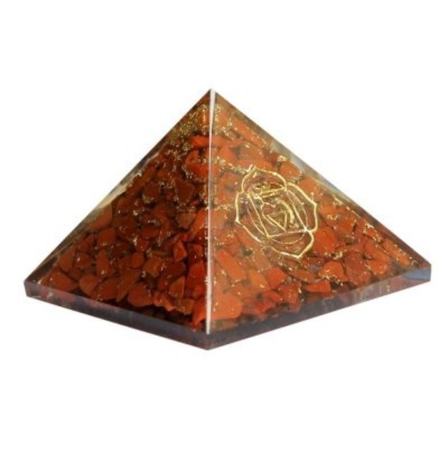 Hovedbilde Orgonitt pyramide Rot Chakra ...