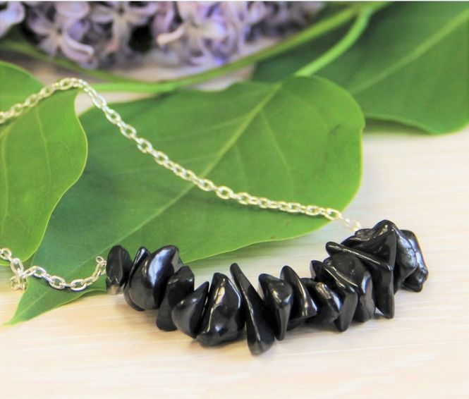 Hovedbilde Shungite necklace on a chain ...