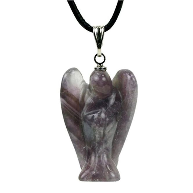 Hovedbilde Anheng Ametyst engel 3cm