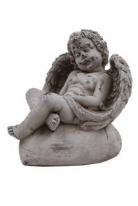 Hovedbilde Englefigur - vilende Amour p&aring; ...