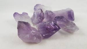 Hovedbilde ametyst r&aring; ca 30-50gr