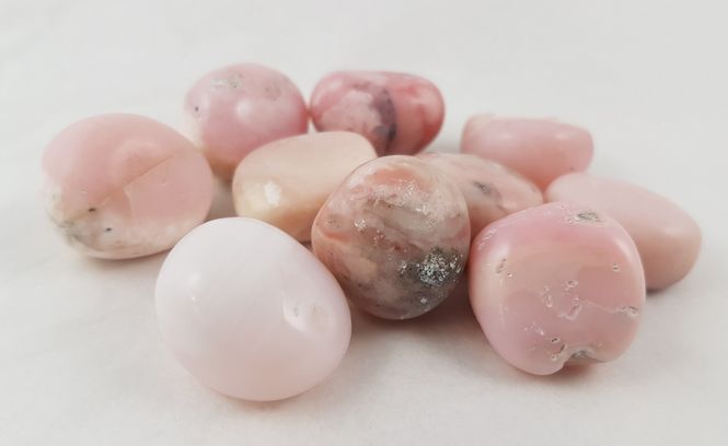 Hovedbilde opal - rosa L runde