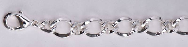 Armbånd for charms wide 21 cm -Chain for charms wide