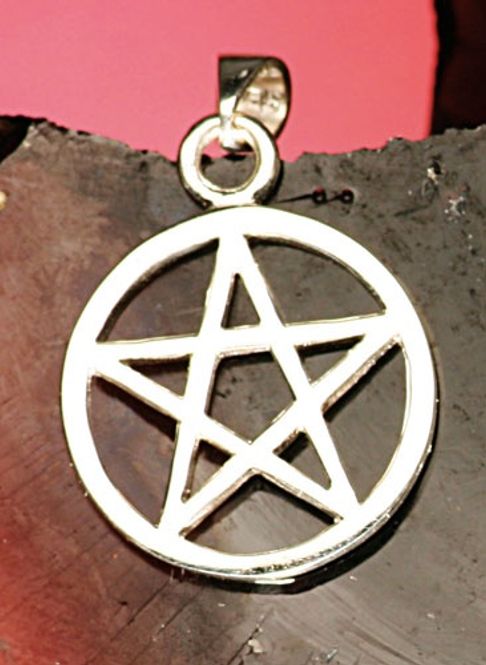 Hovedbilde Pentagram margined Pendant i ...