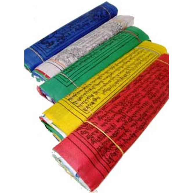 Hovedbilde Tibetanske bønneflagg M - ...