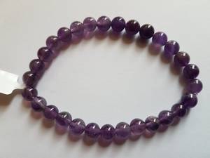 Hovedbilde Armb&aring;nd Ametyst 6mm ...