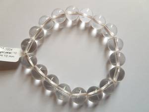 Hovedbilde Armb&aring;nd Bergkrystall 10mm ...