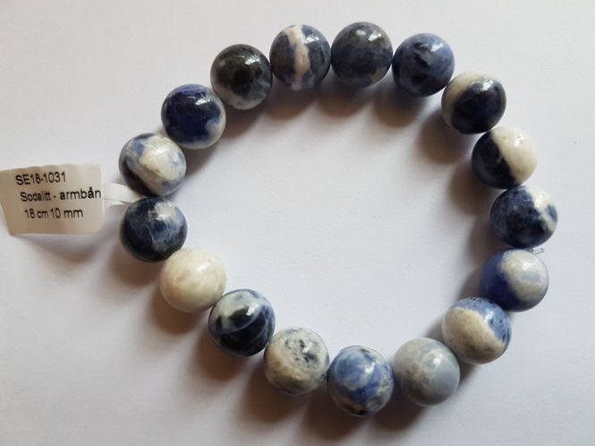 Hovedbilde Armbånd Sodalitt 10mm ...