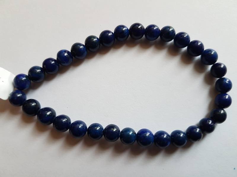 Armbånd Lapis Lazuli 6mm kulearmbånd