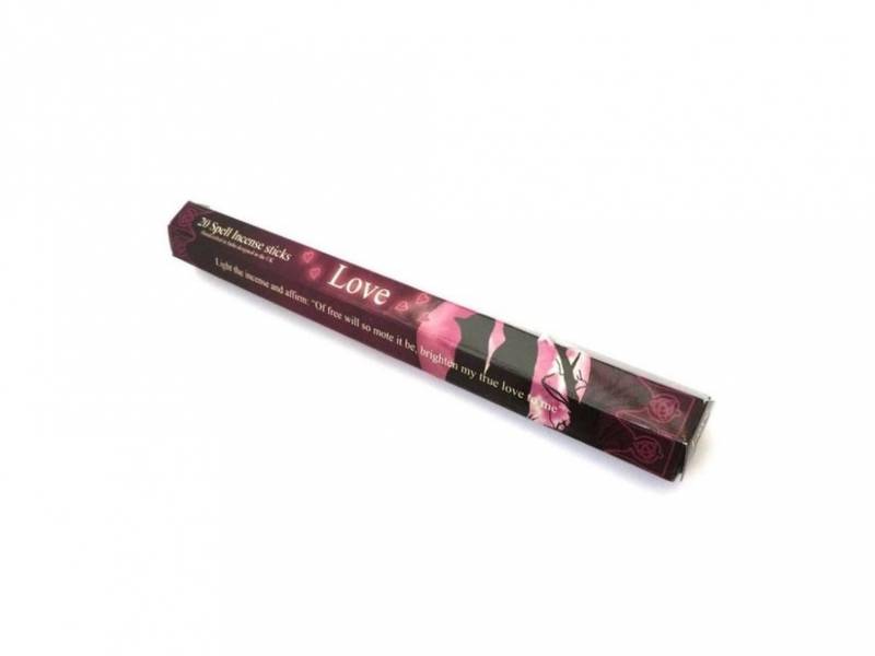 Love Spell Incense Sticks by Lisa Parker - Røkelse