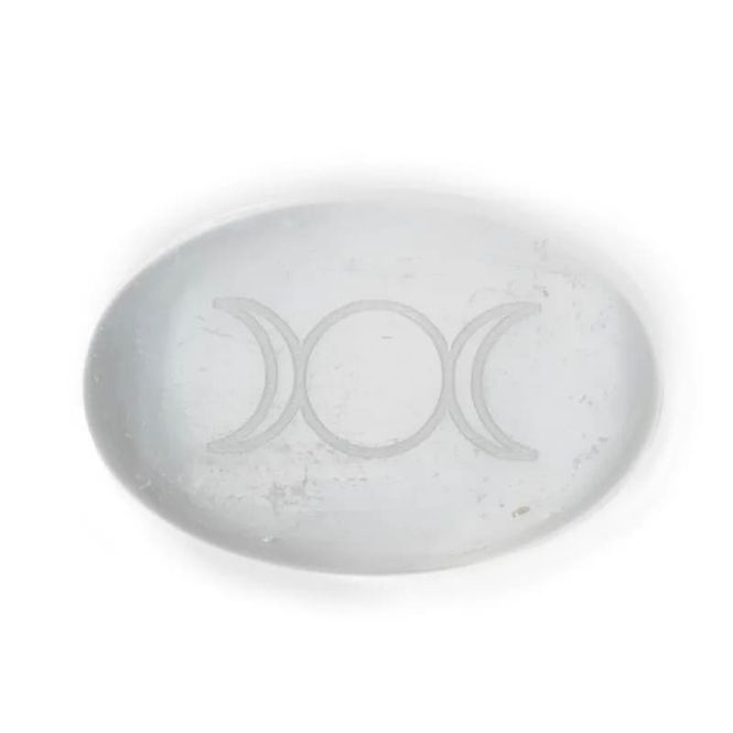 Hovedbilde Selenitt med Gudinne symbol
